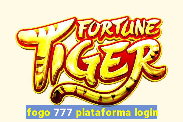 fogo 777 plataforma login